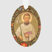 St. Aloysius Gonzaga (PM 01) Acryl Ornament (Vorderseite)