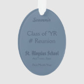 St. Aloysius Gonzaga (PM 01) Acryl Ornament (Rückseite)