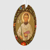 St. Aloysius Gonzaga (PM 01) Acryl Ornament (Vorderseite)