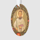 St. Aloysius Gonzaga (PM 01) Acryl Ornament (Vorderseite)