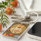 St. Aloysius Gonzaga (PM 01) Anpassbar Schlüsselanhänger (Vorderseite rechts)