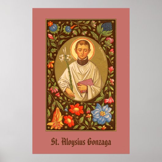 St. Aloysius Gonzaga (PM 01) Poster 1 (Vorne)