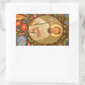 St. Aloysius Gonzaga (PM 01) Rechteckiger Aufkleber (Tasche)