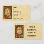 St. Aloysius Gonzaga (PM 01) Standard Visitenkarte (Vorne/Hinten)