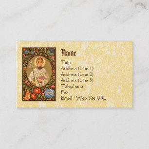 St. Aloysius Gonzaga (PM 01) Standard Visitenkarte