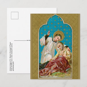 St. Aloysius & Pestopfer (M 006) Postkarte