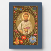 St. Aloysius (PM 01) 5"x7" Plaque 1 mit Easel Fotoplatte (Vorderseite)