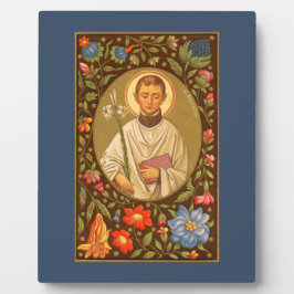 St. Aloysius (PM 01) 8"x10" Plaque 1 with Easel Fotoplatte