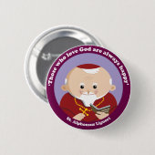 St. Alphonsus Liguori Button (Vorne & Hinten)