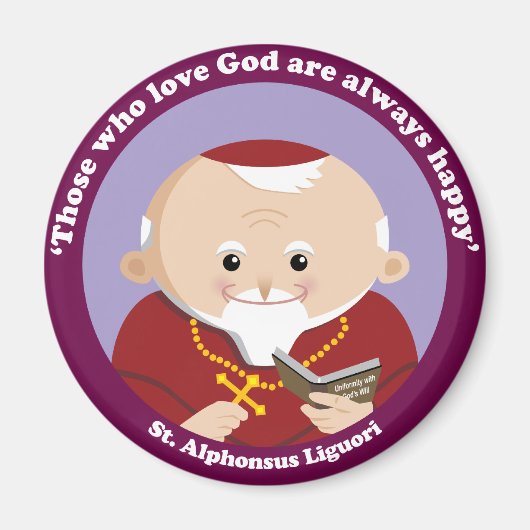 St Alphonsus Liguori Magnet (Vorne)