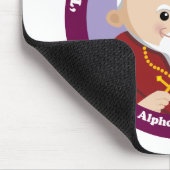 St Alphonsus Liguori Mousepad (Ecke)