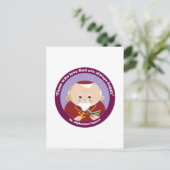 St Alphonsus Liguori Postkarte (Stehend Vorderseite)