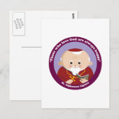 St Alphonsus Liguori Postkarte (Vorne/Hinten)