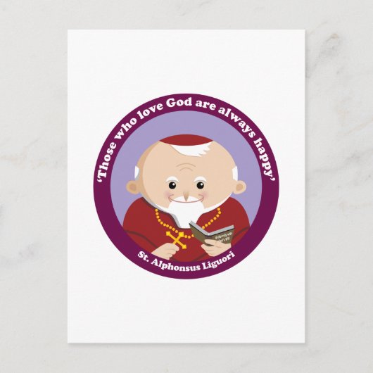 St Alphonsus Liguori Postkarte (Vorderseite)