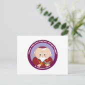 St Alphonsus Liguori Postkarte (Stehend Vorderseite)