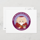 St Alphonsus Liguori Postkarte (Vorne/Hinten)