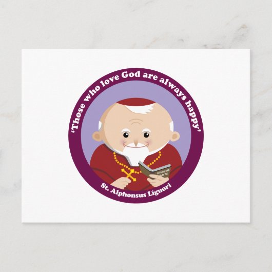 St Alphonsus Liguori Postkarte (Vorderseite)