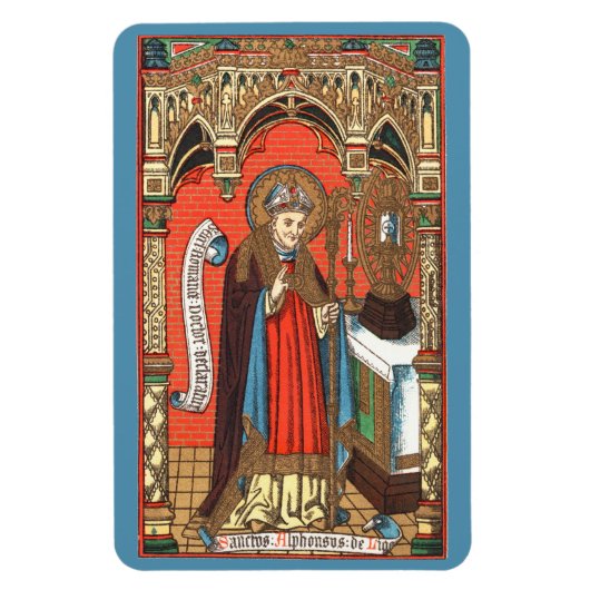 St. Alphonsus Liguori (SAU 039) Magnet (Vertikal)