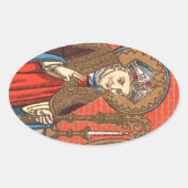 St. Alphonsus Liguori (SAU 039) Ovaler Aufkleber (Vorderseite)