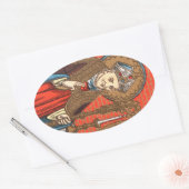 St. Alphonsus Liguori (SAU 039) Ovaler Aufkleber (Umschlag)