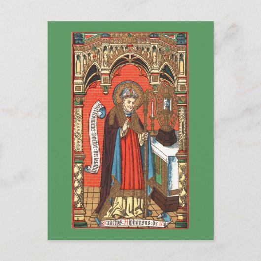 St. Alphonsus Liguori (SAU 039) Postkarte (Vorderseite)