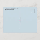 St. Alphonsus Liguori (SAU 039) Postkarte (Rückseite)