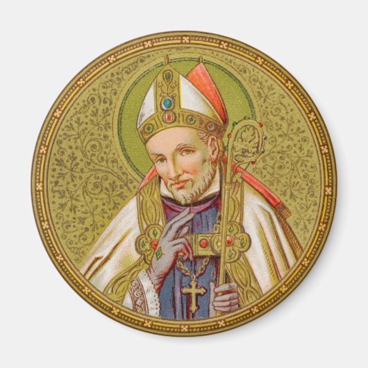 St. Alphonsus Liguori (SNV 02) (Runde) Magnet (Vorne)