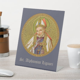 St. Alphonsus Liguori (SNV 02) (Runde) Sockelschild