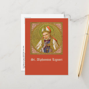 St. Alphonsus Liguori (SNV 02) (Square) Postkarte