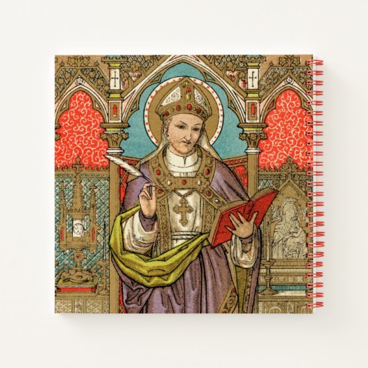 St. Alphonsus Liguori (VVP 005) Notebook Notizblock (Rückseite)