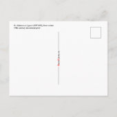 St. Alphonsus Liguori (VVP 005) Postkarte (Rückseite)
