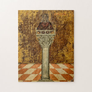 St. Alypius, das stylite orthodoxe Christliche Sym Puzzle