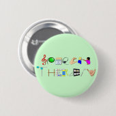 ST am Arbeitsplatz Button (Vorne & Hinten)