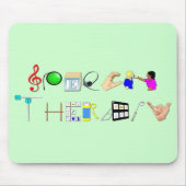 ST am Arbeitsplatz Mousepad (Vorne)