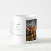 St Ambrose und Kaiser Theodosius Paul Rubens Kaffeetasse (Vorderseite Links)