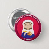 St. Anastasia Button (Vorne & Hinten)