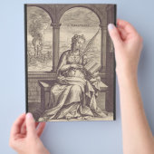 St. Anastasia Christlicher Heiliger und Märtyrer Flyer (Hand)