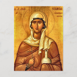 St. Anastasia, das orthodoxe Heilmittel-Christlich Postkarte