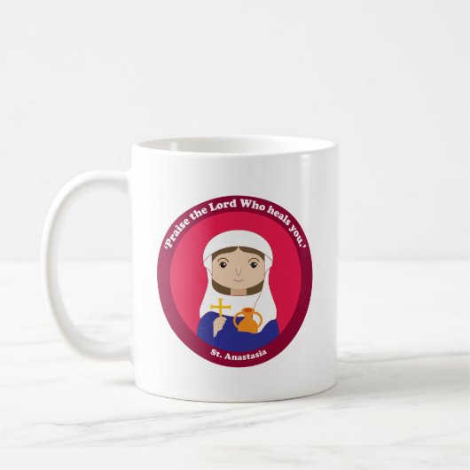 St. Anastasia Kaffeetasse (Links)