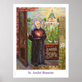 St. Andre Bessette katholisches Klassenzimmer-Post Poster