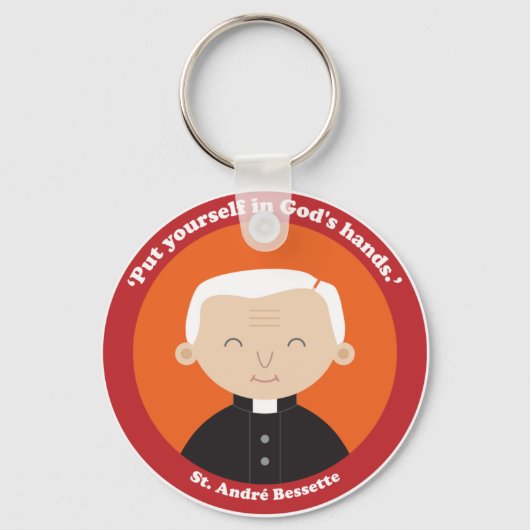 St. André Bessette Schlüsselanhänger (Vorderseite)