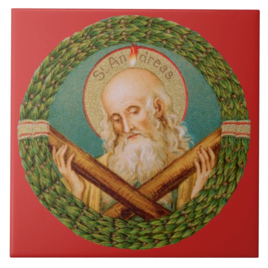 St. Andreas der Apostel (JMAS 02) Fliese (Vorderseite)