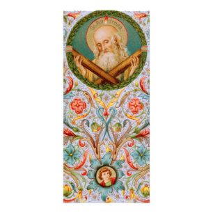 St. Andreas der Apostel (JMAS 02) Rack Card 4 Werbekarte