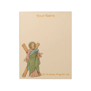 St. Andreas der Apostel (RLS 01) 8,5"x11" Notizblock