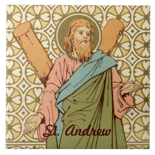 St. Andreas der Apostel (RLS 01) Fliese (Vorderseite)