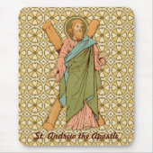 St. Andreas der Apostel (RLS 01) (Stil 2) Mousepad (Vorne)