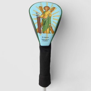 St. Andreas, der Apostel, Schutzpatron der Golfer Golf Headcover