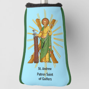 St. Andreas, der Apostel, Schutzpatron der Golfer Golf Headcover