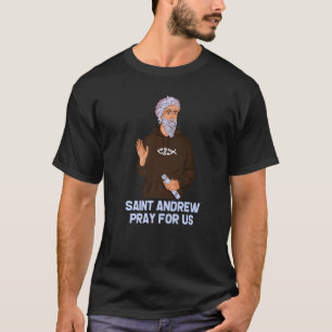 St. Andreas Fischen Schutzpatron der Fischer Katho T-Shirt