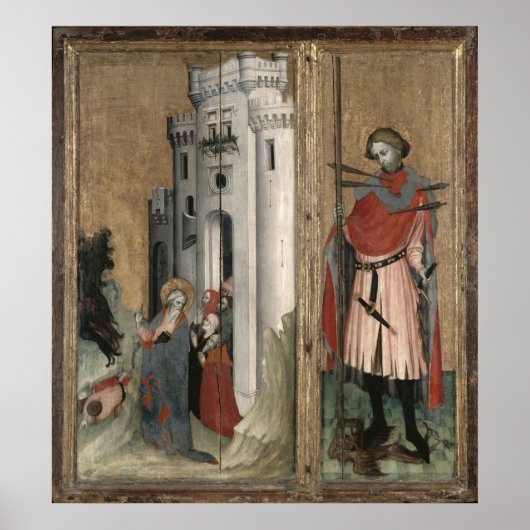 St. Andrew Chasing Demons aus der Stadt Poster (Vorne)